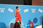 Deutsch: Gewichtheben bei den Olympischen Jugendspielen 2018; Tag 2, 10. Oktober 2018; Jungen 62 kg English: Weightlifting at the 2018 Summer Youth Olympics at 8 October 2018 – Boys' 62 kg