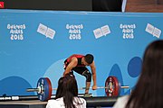 Deutsch: Gewichtheben bei den Olympischen Jugendspielen 2018; Tag 2, 10. Oktober 2018; Jungen 62 kg English: Weightlifting at the 2018 Summer Youth Olympics at 8 October 2018 – Boys' 62 kg