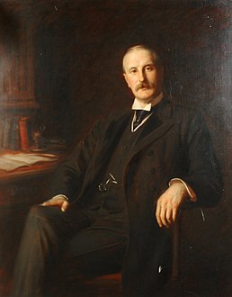 تفصیل= William Walrond, 1st Baron Waleran, as painted by Sir Hubert von Herkomer.