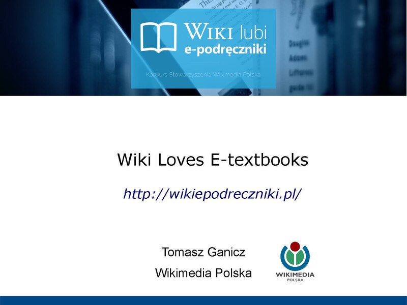 File:Wik loves e-textbooks CEE 2014.pdf