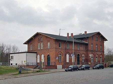 Wolgast, Bahnhof