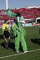 L'aigle, la mascotte officielle du Raja de Casablanca.