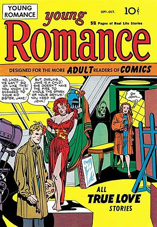<span class="mw-page-title-main">Romance comics</span> Comics genre
