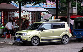 <span class="mw-page-title-main">Zhongxing C3 Urban Ark</span> Chinese CUV