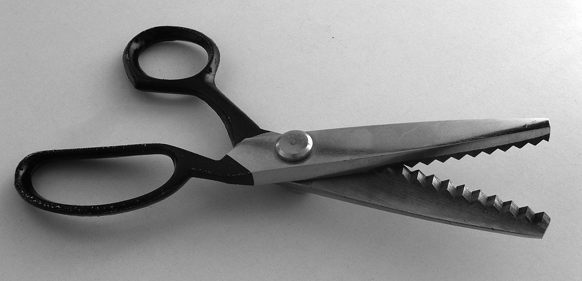 use of scissors in sewing