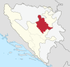 Zenica-Doboj in Federation of Bosnia and Herzegovina.svg