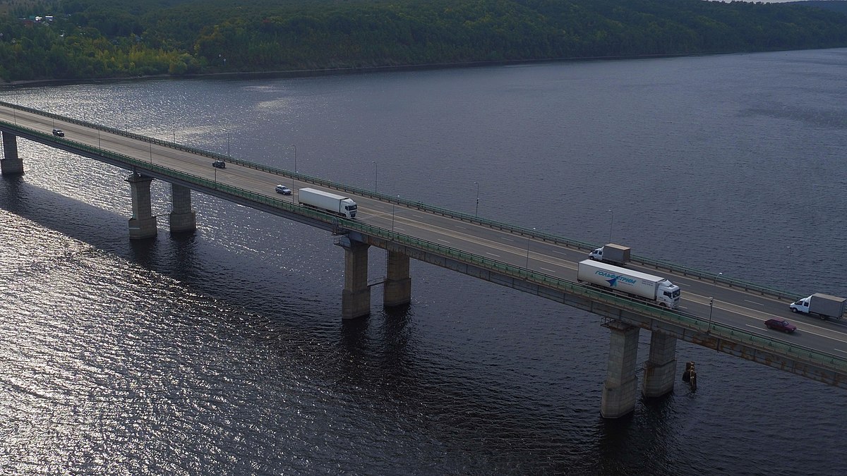 Мост Волга Казань