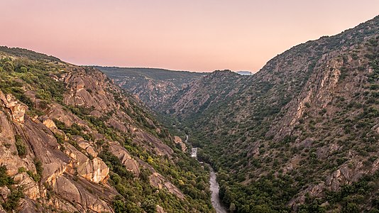 Skočivir Canyon in Mariovo, Macedonia