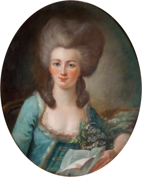 File:École Française - Portrait de jeune femme portant une lettre.png