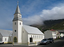 Het kerkje van Ólafsfjörður