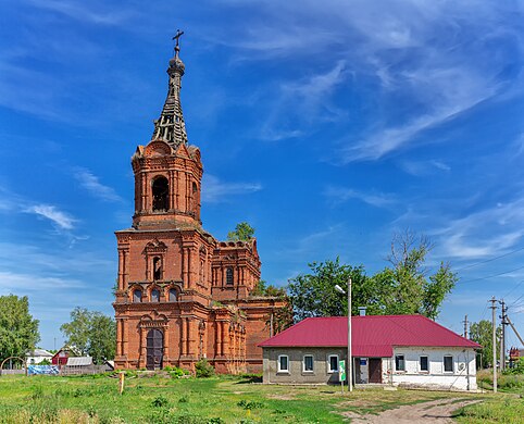 688. Никольская церковь, Алкужинские Борки, Моршанский район Автор — Gatsenko