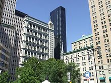 195 Broadway (left center) seen from Park Row 0311New York City.JPG