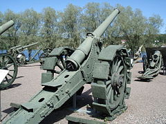 Canon de 120 mm de Bange (Hämeenlinna).