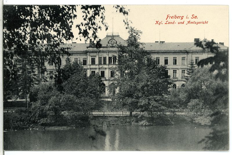 File:13626-Freiberg-1911-Land - und Amtsgericht-Brück & Sohn Kunstverlag.jpg