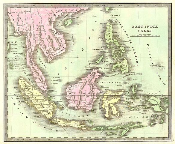585px-1842_Greenleaf_Map_of_the_East_Indies,_Borneo,_Java,_Sumatra,_Thailand,_Vietnam_-_Geographicus_-_EastIndies-greenleaf-1842.jpg (585Ã480)