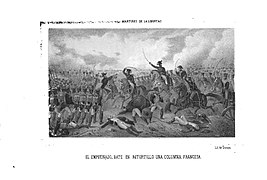 1853, Los mártires de la libertad española, vol II, El Empecinado bate en Retortillo una columna francesa.jpg