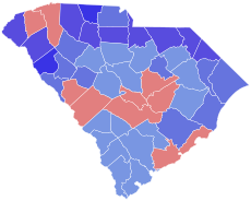 Mapa de resultados de las elecciones al Senado de los Estados Unidos de 1962 en Carolina del Sur por condado.svg