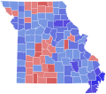 1968 Missouri gubernatorial election results map by county.svg