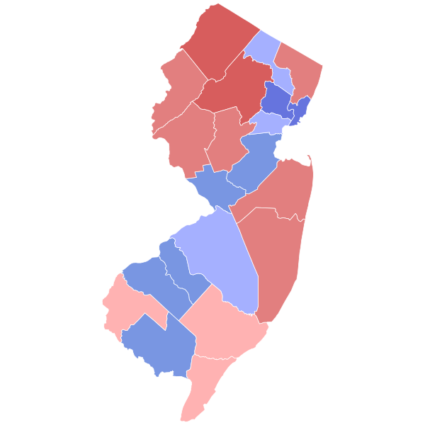 File:1997 New Jersey gubernatorial election results map by county.svg