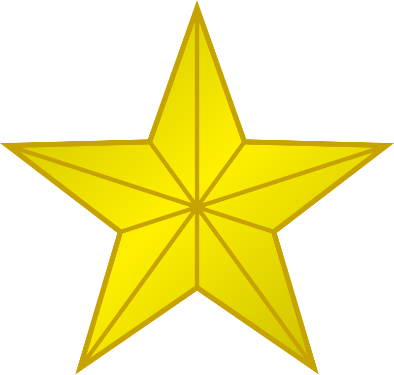 Gold star