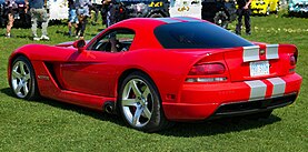 2006 Dodge Viper SRT-10 Coupe rear 2006 Dodge Viper SRT10 Coupe in Viper Red Clearcoat, Rear Left, 05-27-2023.jpg