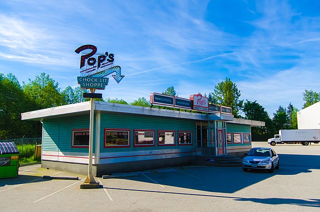 The Pop's Chock'lit Shoppe set in Vancouver, Canada