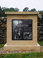 Old Hemp Memorial at West Woodburn, Northumberland 2015 Telfer Hemp Memorial 02.jpg