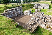 A view of Cilurnum along Hadrian's Wall in the United Kingdom.