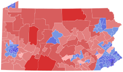 2022 Pennsylvania Governor Election by State House district.svg