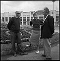 23-24.8.56. Ginette Jany, son père et l'entraineur Minville (1956) - 53Fi6562.jpg