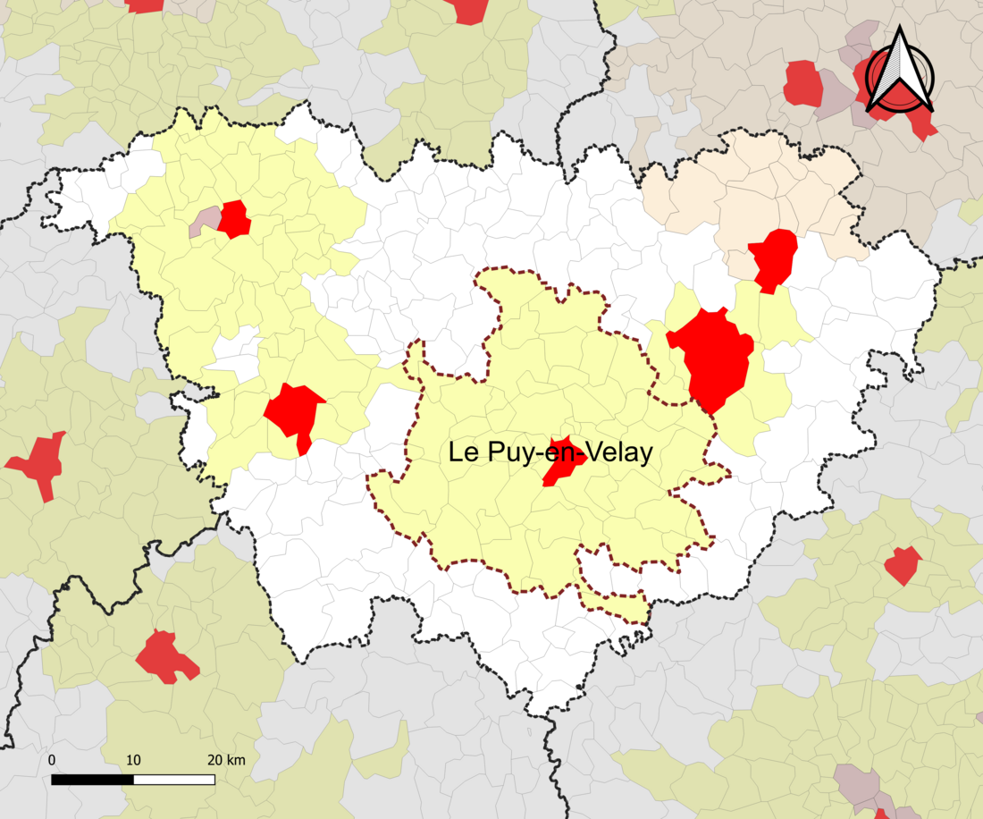 Aire d'attraction du Puy-en-Velay