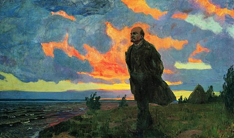 A. Rylov.  Lenin mod Razlive -2.jpg