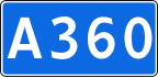 Federal Highway A360 perisai}}