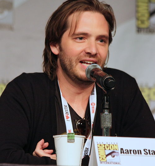 Actor Aaron Stanford, who portrays James Cole in the television adaptation