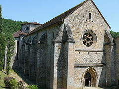 Façade de l'église.