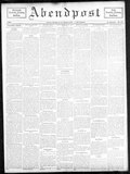 Миниатюра для Файл:Abendpost 1898-12-30- Vol 10 Iss 308 (IA sim abendpost-sonntagpost 1898-12-30 10 308).pdf