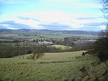 Abernethy village, where the peace treaty declaring William I Scotland's overlord was signed Abernethy from circular walk - geograph.org.uk - 663601.jpg