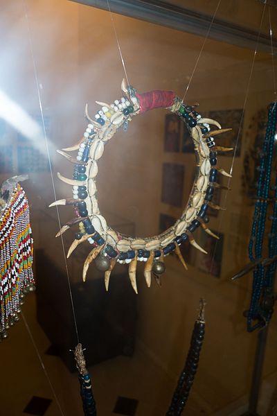 File:Aboriginal Sarawak boar's tooth necklace (29562777210).jpg