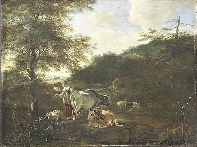 Paysage avec bétail, 1649-53 Rijksmuseum