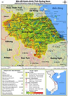 Administration map of Quangnam province Administration map of Quangnam Province.jpg