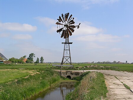 Aegum Windmotor Poldermolen