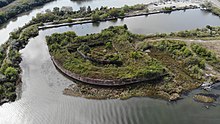 Aerial photo of Fort Macomb November 2019 Aerial of Fort Macomb Nov 2019.jpg