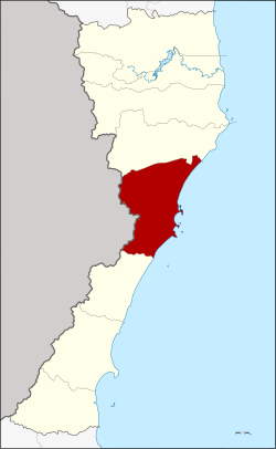 Расположение района в провинции Прачуапкхирикхан