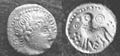 トリノウァンテース族(後出)の青銅の貨幣。