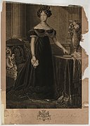 Anna Paulowna van Rusland, door Johann Nepomuk Giebele, collectie Felixarchief