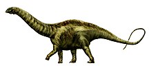 Life restoration of the Late Jurassic sauropod dinosaur Apatosaurus Apatosaurus louisae by durbed.jpg