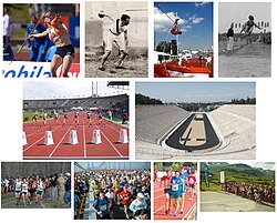 Легка Атлетика: Історія, Розвиток вітчизняної легкої атлетики, Дисципліни