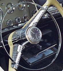 "Highway Hi-Fi" phonograph (lower center) in a 1956 DeSoto Automobile phonograph in 1956 DeSoto.jpg