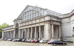 Entrada al Palais Mondial (South Hall), que alberga el AutoWorld