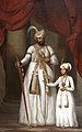 Azim-ud-Daula, Nawab of the Carnatic and his son Azam Jah.